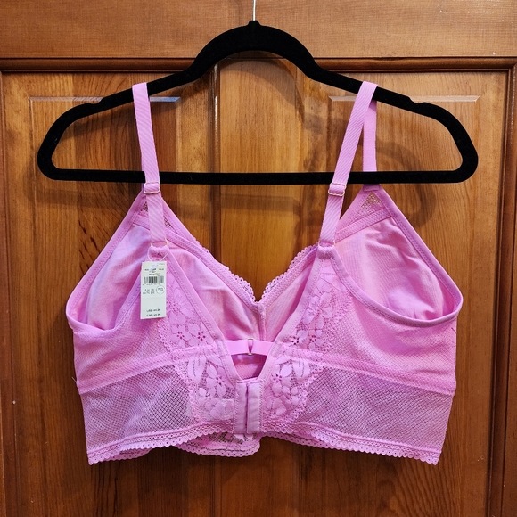 NWT Aerie Pink Lace Bralette - Picture 5 of 5
